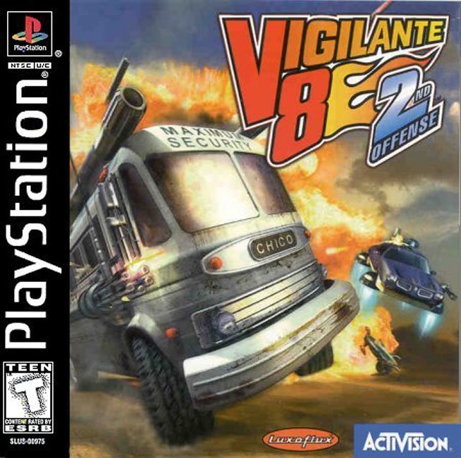 Vigilante 8 (Ps1) Um dos melhores jogos de carros combativa de todos os  tempos  Vigilante 8 (Ps1) Um dos melhores jogos de carros combativa de  todos os tempos !! Vigilante 8