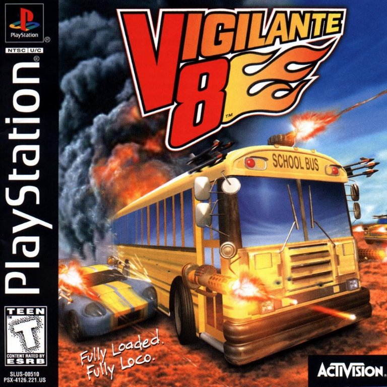 Vigilante 8 (Ps1) Um dos melhores jogos de carros combativa de todos os  tempos  Vigilante 8 (Ps1) Um dos melhores jogos de carros combativa de  todos os tempos !! Vigilante 8