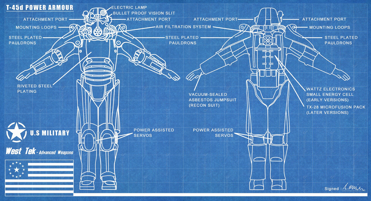 Чертеж силовой. Чертеж силовой брони Fallout 4. Чертеж силовой брони т45. Чертежи силовой брони т 60. Силовая броня Fallout 4 чертеж.