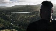 Ragnar looks down on the town of Hexham