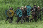 Earl Lagertha leads the forces of Hedeby against the river forts of Duke Rollo