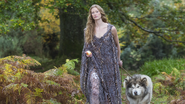 Aslaug arrives to meet Ragnar