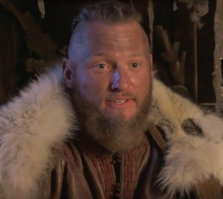 Josh Donaldson when he was growing his beard for Vikings.