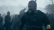 Harald watching as his army is being defeated