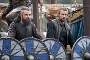 King Canute with Harald Sigurdsson