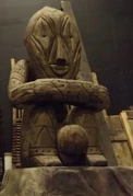 Freyr idol at Uppsala, based the Rällinge statuette