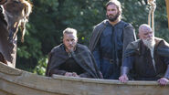 Ragnar, Rollo, and Tostig in Season 1 Episode 7