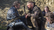 Aethelwulf and Ragnar in Season 1 Episode 7