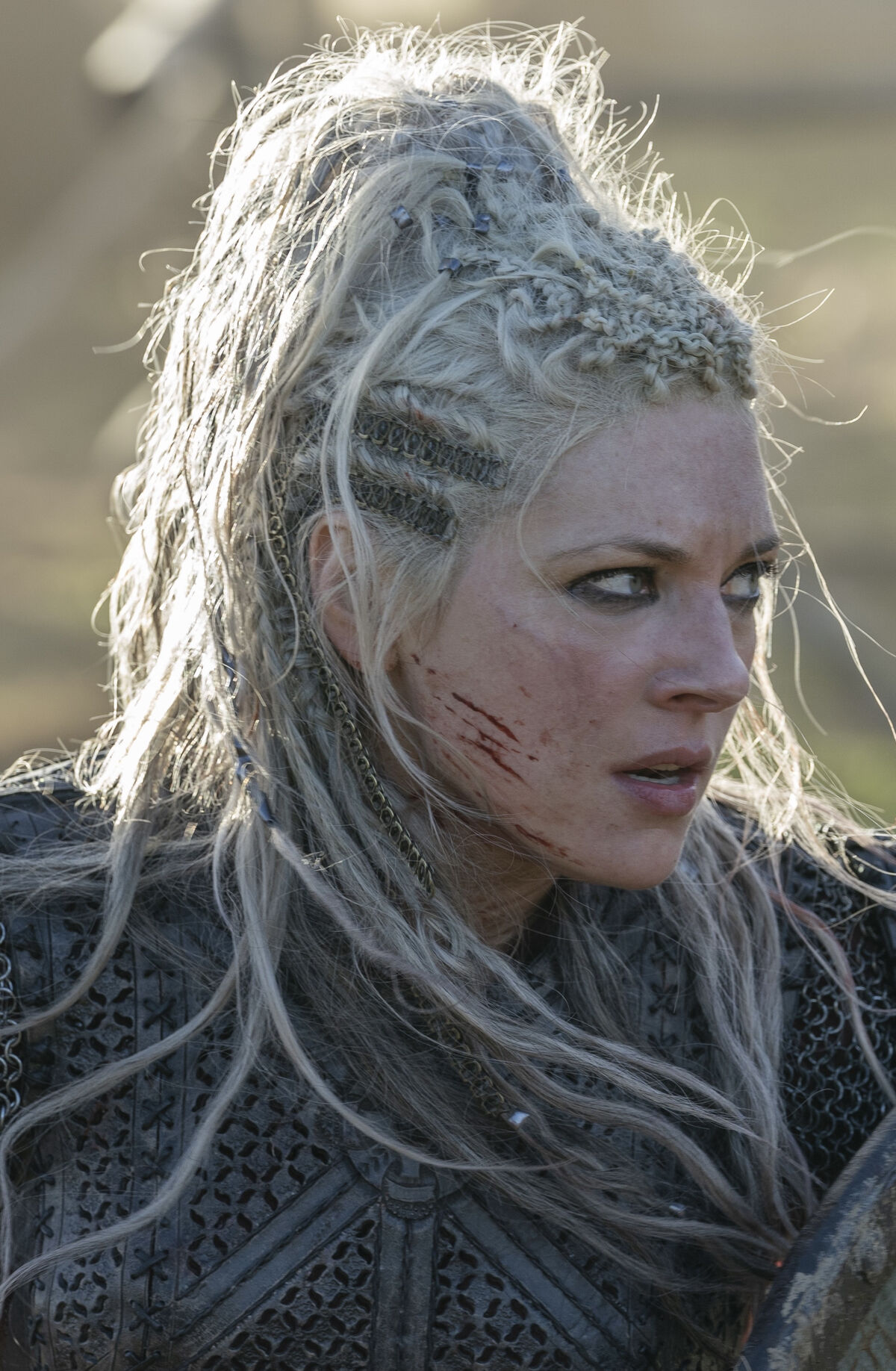 Download The Shieldmaiden Lagertha, Ready for Battle