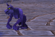 Amethyst gargoyle