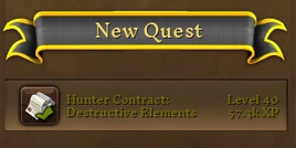 Hunter contract: Destructive Elements - Official Villagers and Heroes Wiki