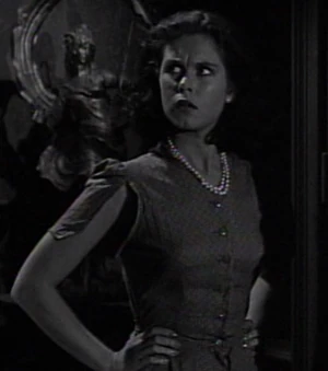 The villainous Rosamund Denham