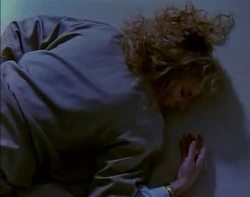 Helen after being shot by Laura