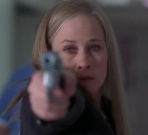 Allison DuBois as a dream sequence villainess