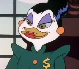 Wealthy villainess Millionara Vanderbucks