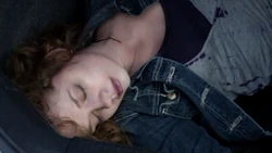 Lisa's corpse inside the trunk of her car