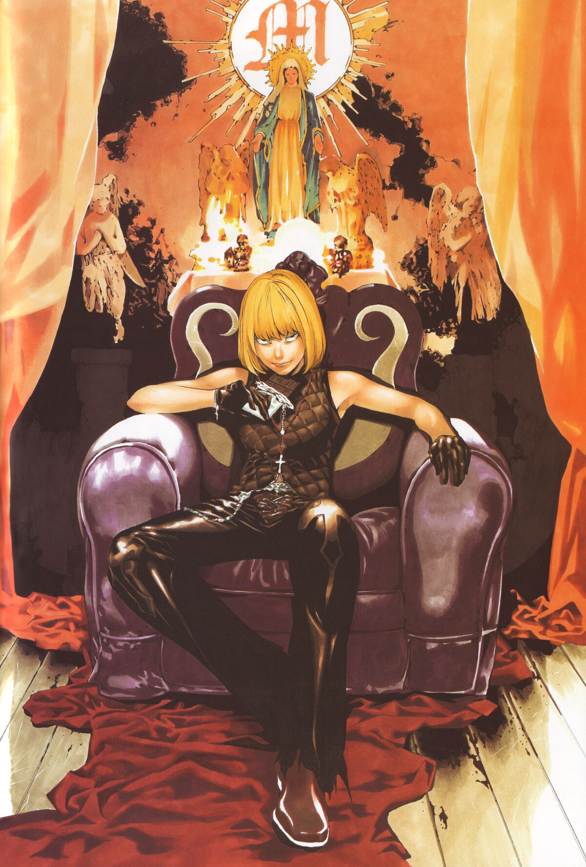 Death Note Near ホログラフィックアート Near Death Note Card TCG No.40 KONAMI Tsugumi Ohba Japanese