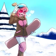 ハロー、フォロワーの皆！　天気はどう？　私はフロストクレストヒルズの見回りに来たの！　良い天気だからヒードカムで写真を撮ったわ！　皆の所の天気はどう？