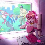 "Oh no!! This Penumbra villain is worse than we expected, my followers!! Just look at how she left Dr. Dent after their encounter, it took a day to get him out!! Of course something like that wouldn't have happened to me!! I think I know exactly how to get close to someone like Penumbra. "The New Dawn" gets more and more intense, I can't wait for the next episode!!"