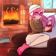 "You guys don't know how exhausting and difficult it can be to patrol all day! I thought I earned myself some down time so I can try to relax for a minute!! Self-care is super important, followers! What do all of you do to take care of yourselves??"