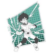 Deku from My Hero Academia.