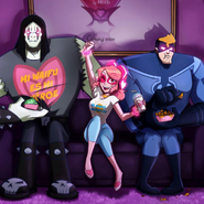 "Nothing more exciting than sitting down with my followers to enjoy "The New Dawn"!! Stories of bravery and heroism against a monstrous villain, and everything is real!! I would love to be able to participate in this program someday!! Don't miss it and remember, the release of #SuivezMoi is getting closer and closer!!"