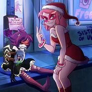 "Does this count as one villain down or two, my followers?? She didn't put much of a fight so I think the police department can take it from here!! This was a great night!!"