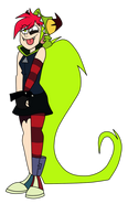 Demencia's primary outfit, seen in most episodes.