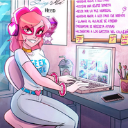"Hello my followers!! Today is the #dayofthecommunitymanager and since I am my own community manager, what better way to celebrate it than with a selfie and new outfit!! Isn't it cool?"