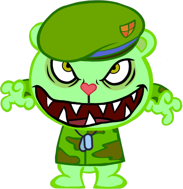 Happy tree friends flippy обои