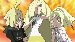 Elsa Mina dans Pokemon Masters