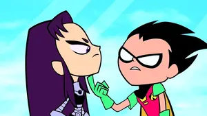 Blackfire (Teen Titans Go!) 3.webp (38 kio) Robin se méfiant de Blackfire.