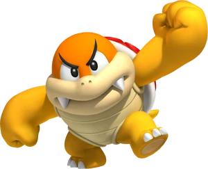 L'artwork de Boom Boom dans Super Mario 3D Land