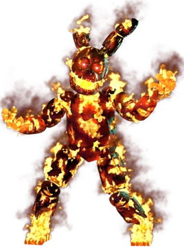 Burning Springtrap
