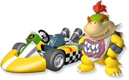 Bowser jr Mario Kart Wii