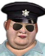 Photo de Jo dans le carnet de Frank.