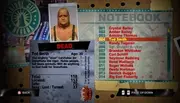 Ted dans le carnet de notes de Dead Rising 2.