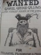 Gabriel Grudge-Gallows' Wanted poster