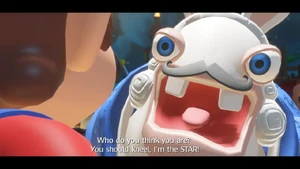 "I'm the STAR! You are nothing but a parody."