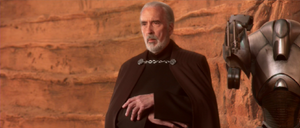 After Fett was slained by Mace Windu, Dooku was visibly disturbed by the bounty hunter's sudden demise.