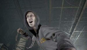 Lucas ambushing Redfield.