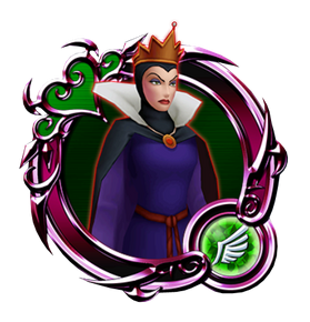 The Queen 4★ Speed medal in Kingdom Hearts Union χ[Cross].