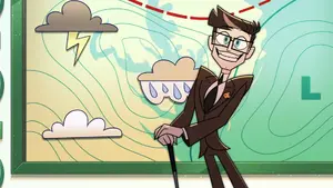 Vox as a weatherman named Vincent Wittman was he was alive.