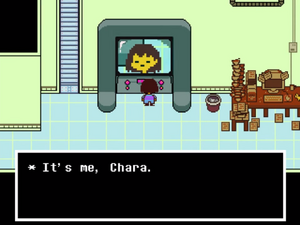 "It's me, Chara."