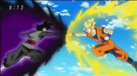 Goku Black vs SS2 Goku