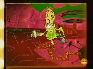 Evil Alien from the belly of Planet Putridity.