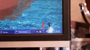 The Chosen One saves the lives of the stick figures by giving them an escape route to the Internet.