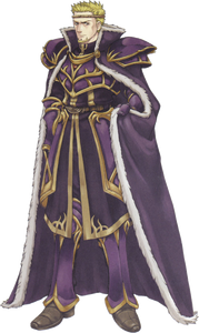 Official artwork of Zephiel from Fire Emblem: The Binding Blade.