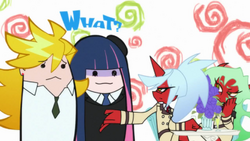 Scanty and Kneesocks confusing the Anarchy Sisters