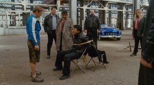 Poldark along with Glaze tie up and interrogate Agent Ho, along with Ian (and later Farren).